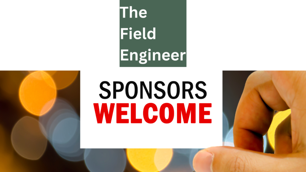 Financially support The Field Engineer community The Field Engineer