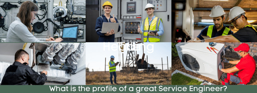 What is the profile of a great service engineer?