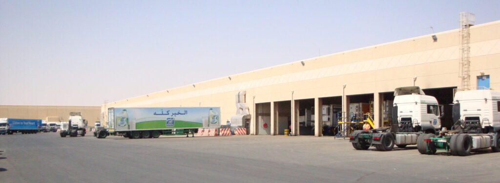 truck depot in dubai