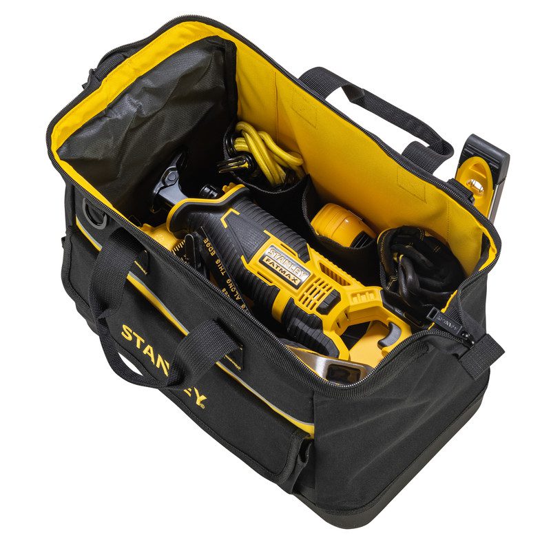 stanley open mouth tool bag