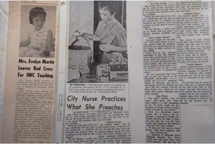 articles about Mrs Evelyn Martin