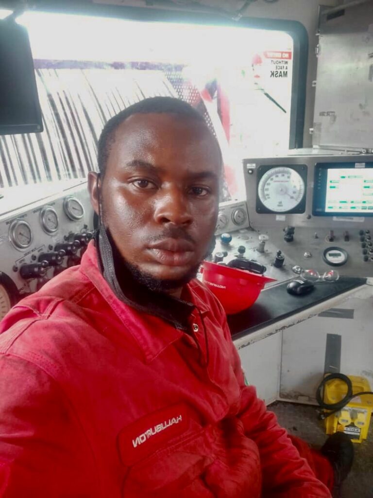 Kevin Chimezie Akparanta in control room