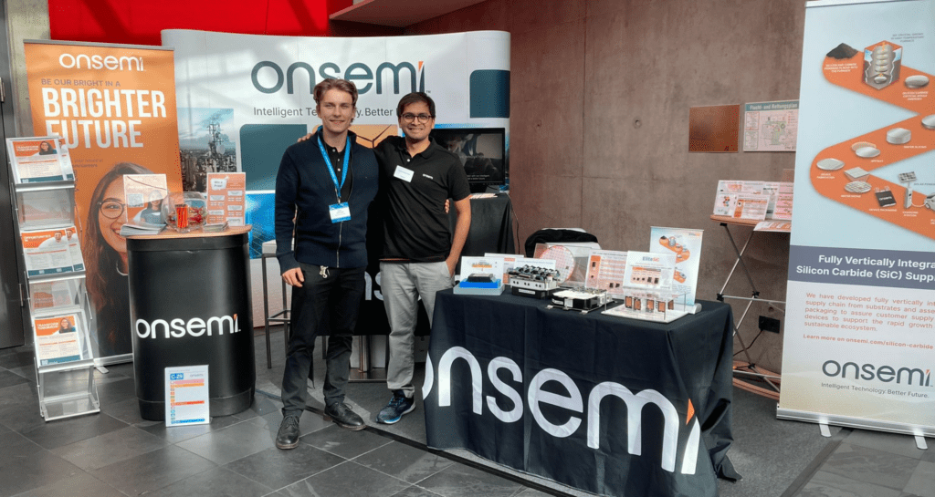 Denis Zebrowski Field Application Engineer with colleague onsemi