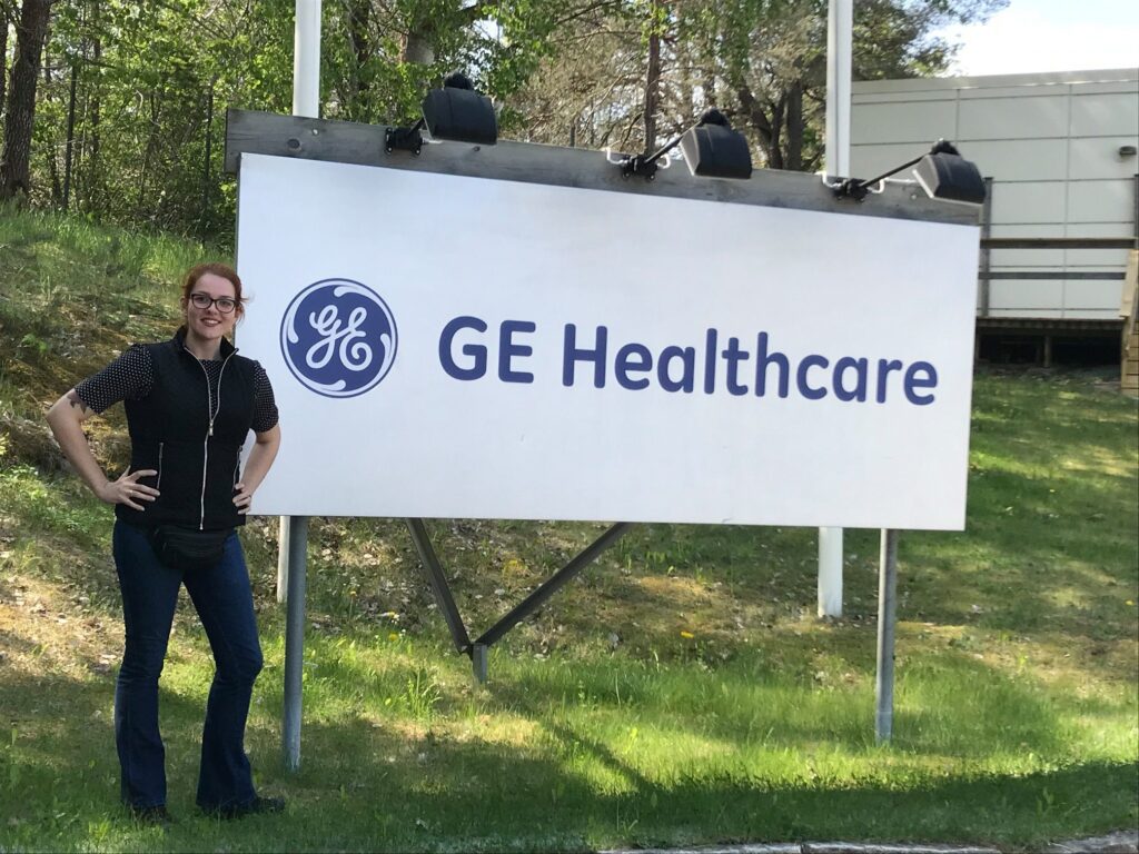 Michelly Rodrigues of GE Healthcare