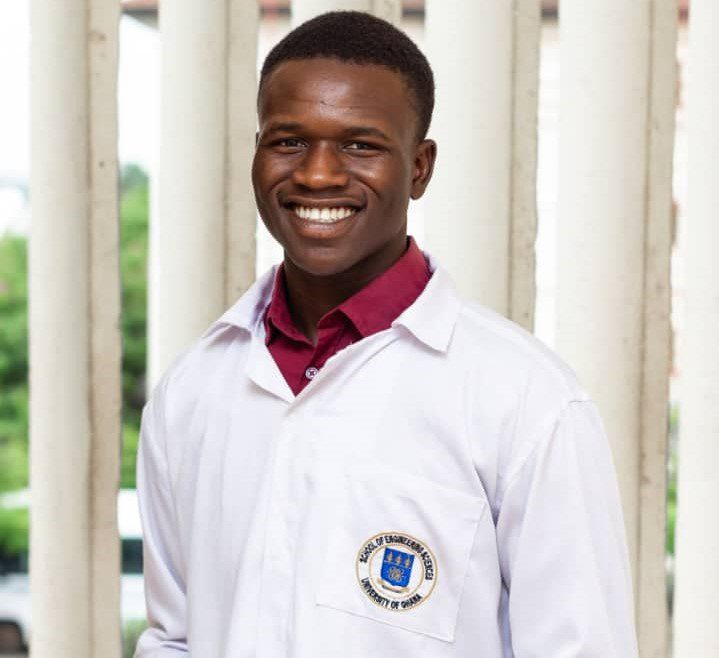 Naya, James Mbabila studying biomedical engineering in Africa