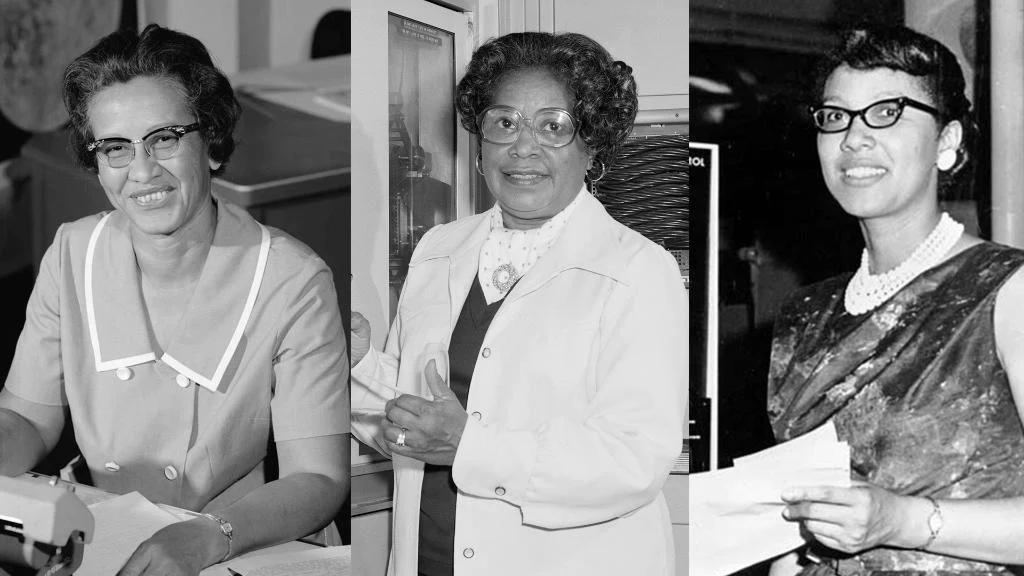 Katherine Johnson, Dorothy Vaughan and Mary Jackson, who all worked for NASA