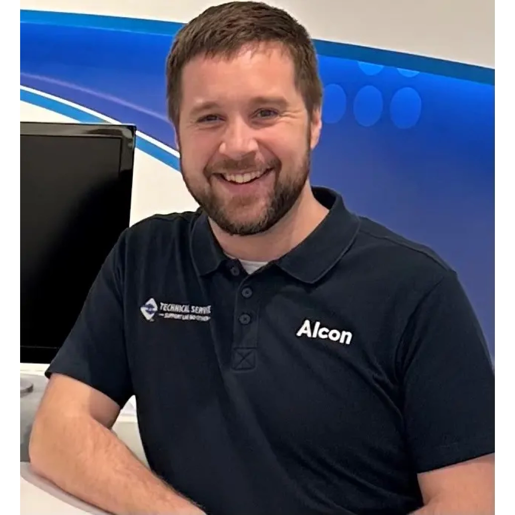 Ryan Westwood Ophthalmic Field Service Engineer Alcon cropped one of the Unsung Heroes of Engineering