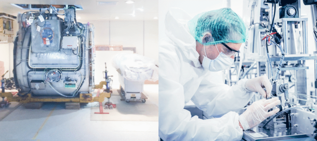 mri scanner and medical field service engineer to use as example of a great service engineer