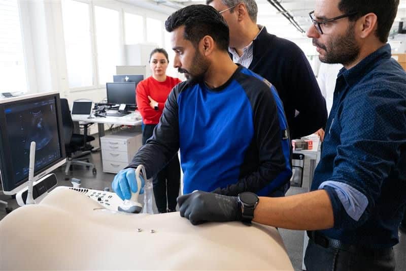 Varun Sharma the Modern Field Engineer training on medical equipment