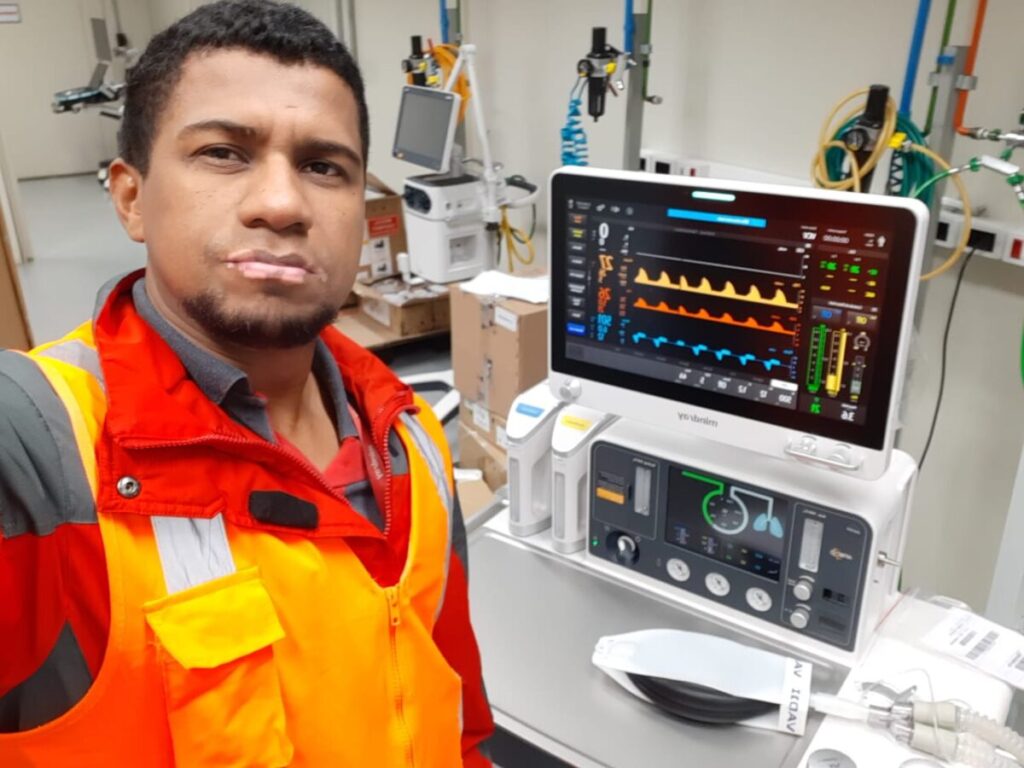 Antonio Marcos Soares Santos customer support engineer in ppe