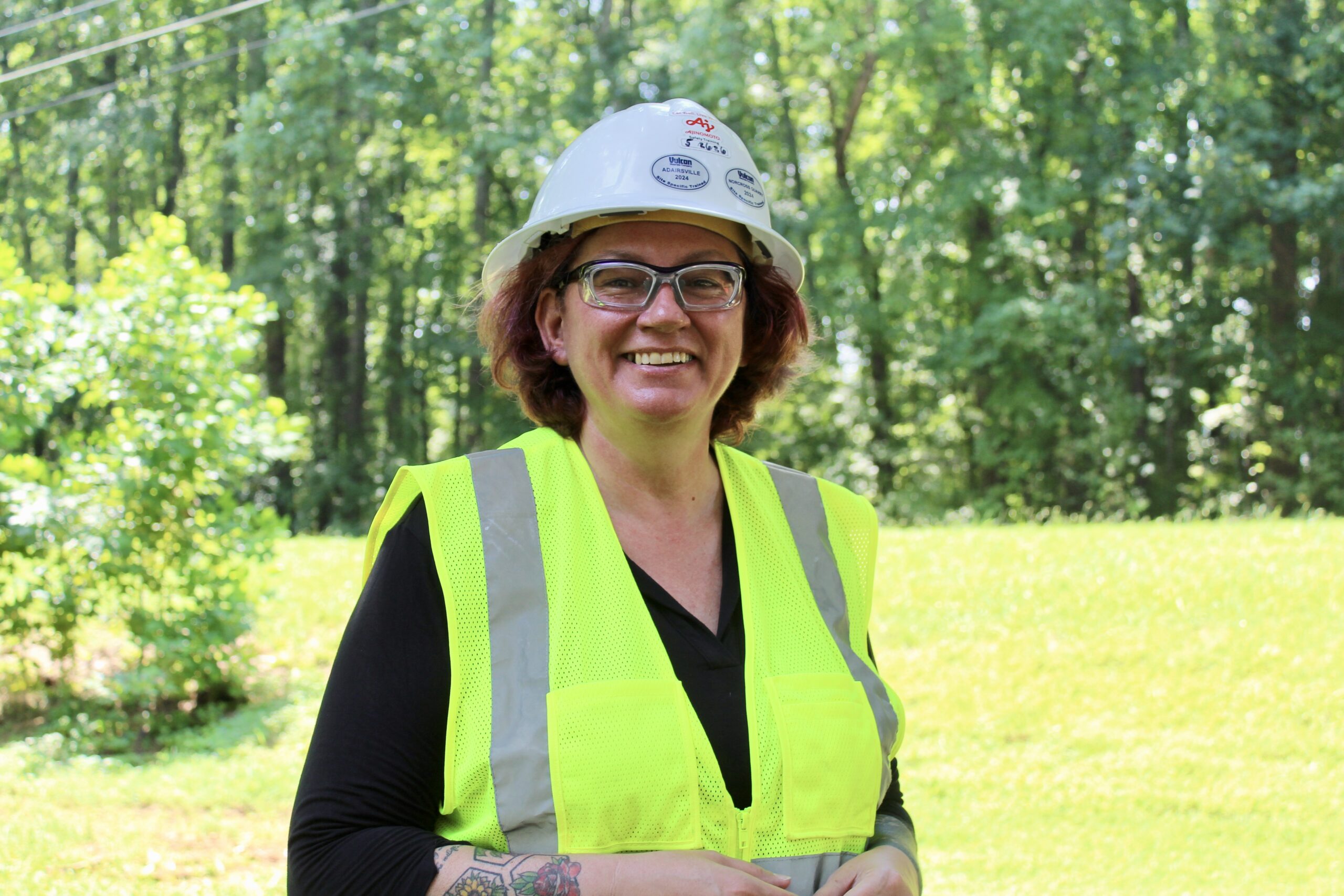 Robin Deal wastewater treatment expert in PPE