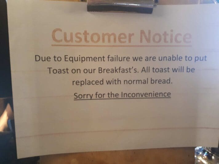 Spoons needs a Catering Engineer